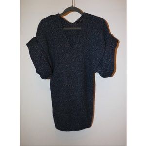 BCBGMAXAZRIA blue sweater dress